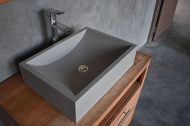 Torino Contemporary Design Concrete Basin