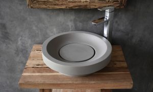 ConSpire Industrial Design Concrete Bathroom Washbowl