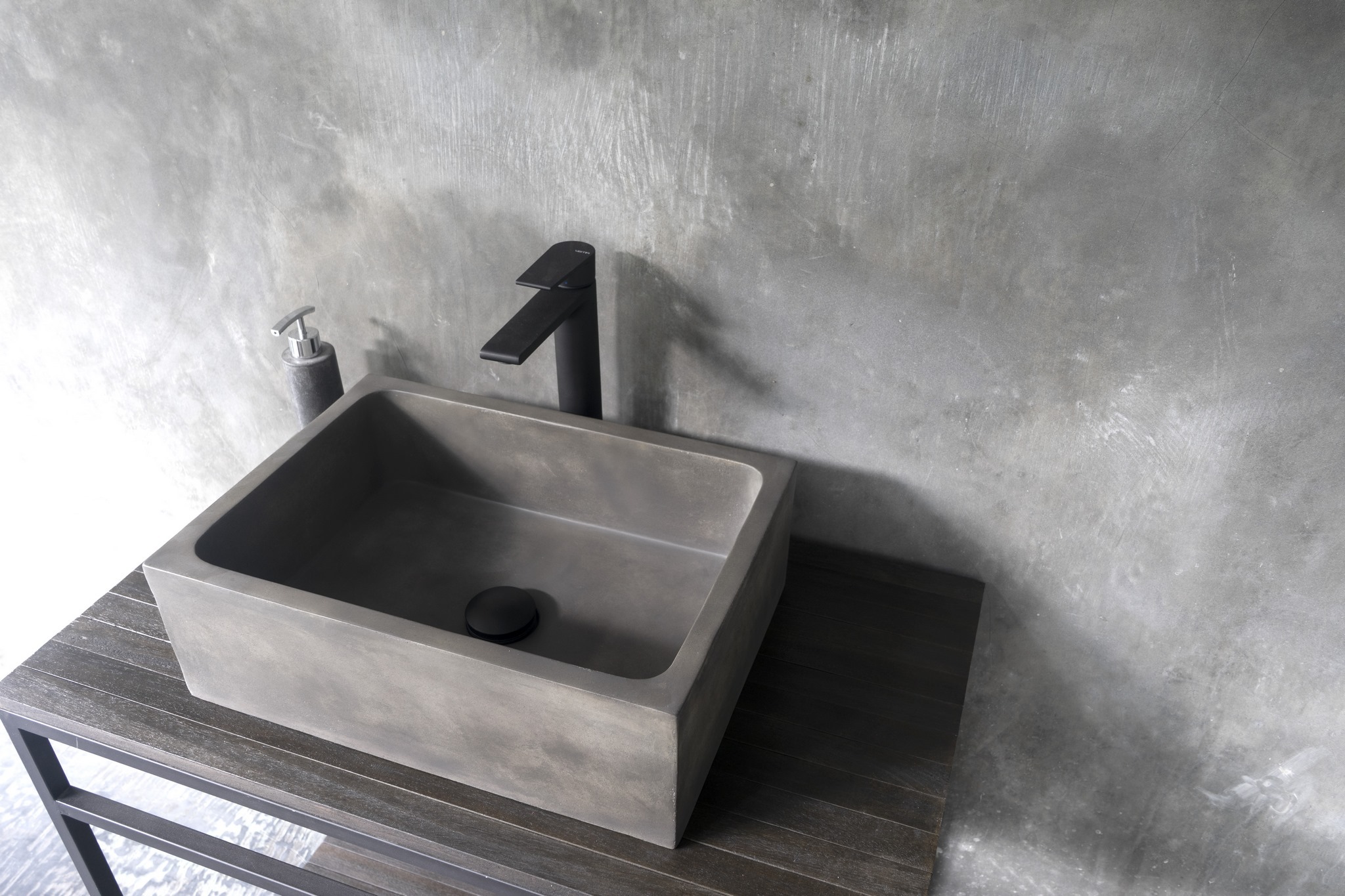 Cement Design Sinks by ConSpire - rectangle shape