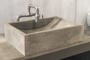 Natural Concrete Bathroom Sink