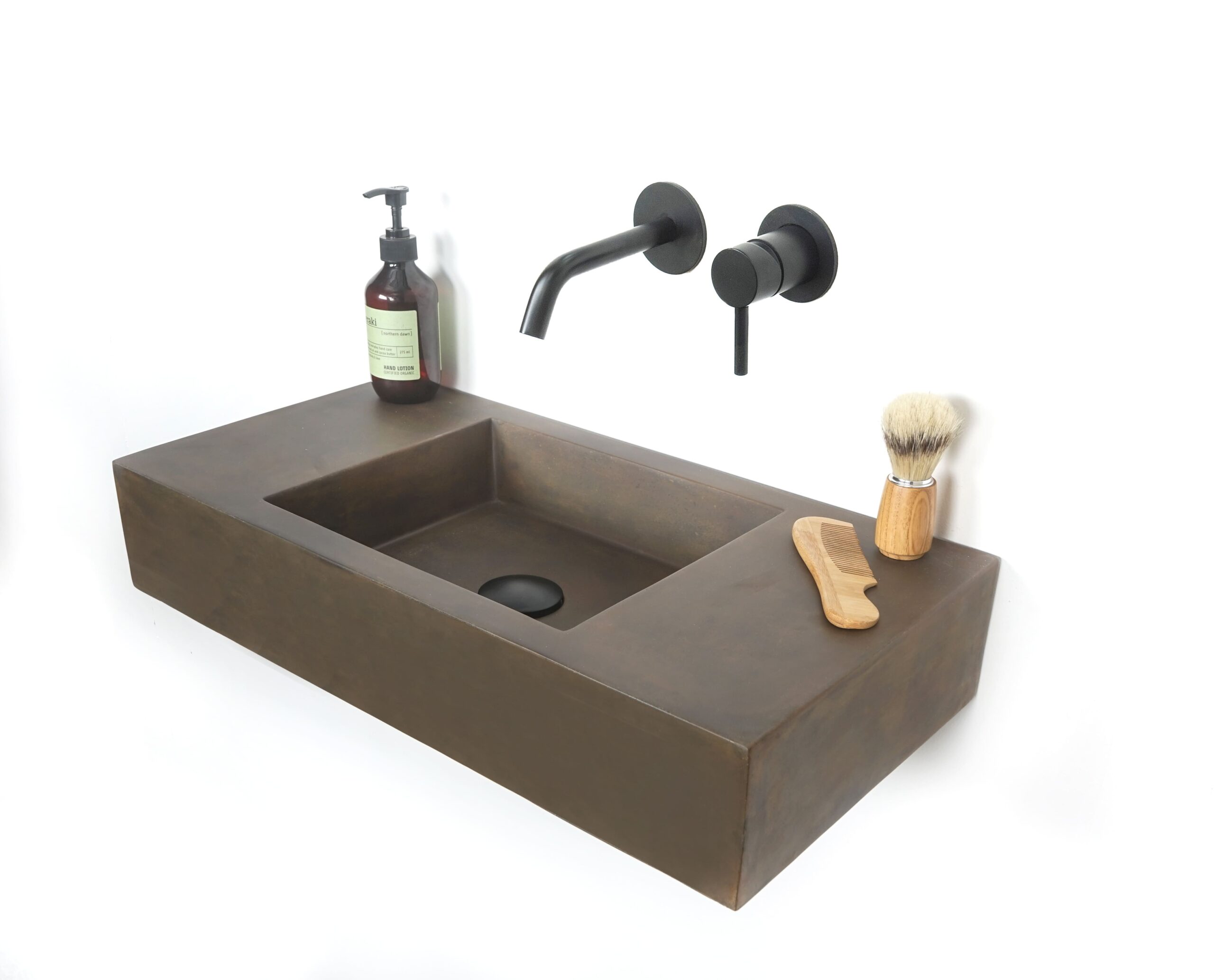 Large wall hung sink